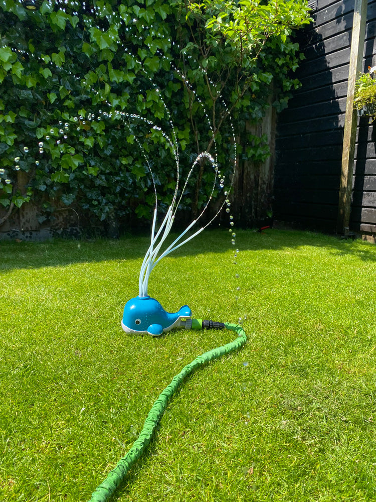 Water Spraying Whale