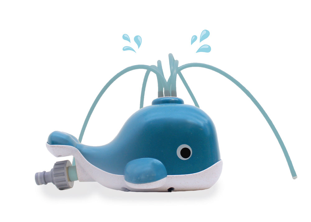 Water Spraying Whale