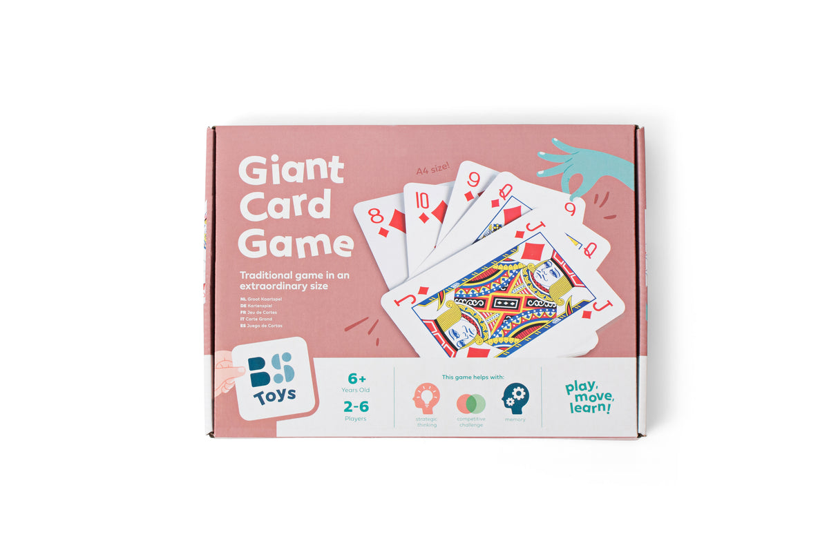 Gigantische speelkaarten